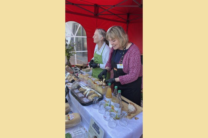 Käseverkostung Weinfest Schwarzenbek
