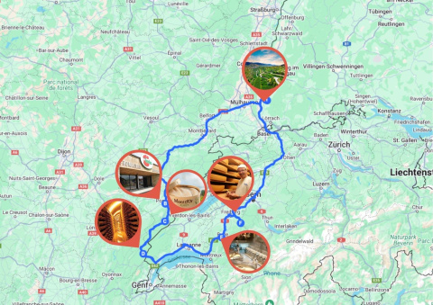 Bildungsreise Frankreich und französische Schweiz
