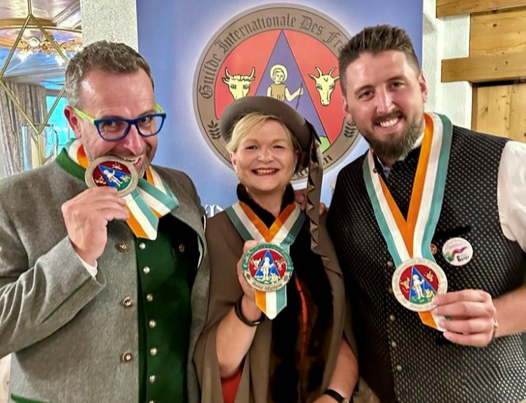 Kapitelsitzung der Guilde Internationales des Fromagers in Galtür 2023