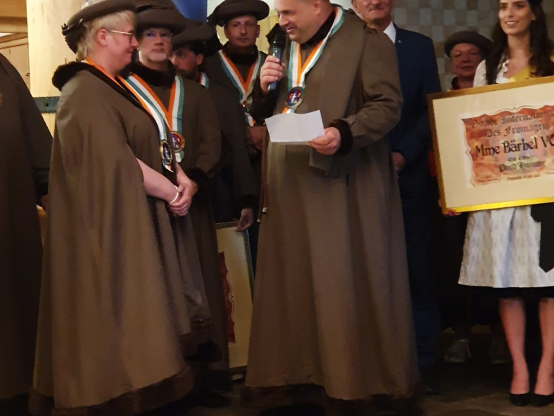 Kapitelsitzung der Guilde Internationales des Fromagers in Galtür 2023